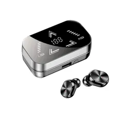 T16B TWS bluetooth 5.2 Earphone HiFi Surround Stereo 1200mAh Battery Waterproof LED Digital Display Touch Control In-ear Sports Headphone