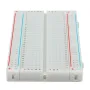 5pcs 8.5 x 5.5cm White 400 Holes Solderless Breadboard For