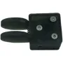 QU-2020 CW Key Automatic Morse Magnetic Adsorption Base Mini Dual Paddle Key Morse Code Keyer for SW Radio