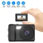 S5 Small Camera 480P 30FPS Portable Action Cam 0.96\ Screen 170° Wide Angle 30M Waterproof Camcorder WiFi TF Card Support for Outdoor Sports