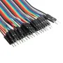 400pcs 20cm Male to Male Color Breadboard Jumper Cable Dupont Wire