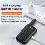 2 Adet ITSOK PMR446 Mini Telsiz Uzun Menzilli Komütatör İstasyonu Çocuk Oyuncakları Amatör Radyo Taşınabilir El Tipi İki Yönlü Radyo Avrupa Versiyonu