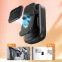 Altavoz portátil AGPTEK WS10 con Bluetooth, diseño de clip magnético, reproducción de 10 horas, IPX5 resistente al agua, manos libres, para exteriores, viajes, correr, senderismo.