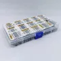 150 Adet IC Çip Çeşitliliği Kiti Opamps Osilatör PWM NE555 LM358 LM324 TDA2030 UC3842 ULN2003 Soketler ve Elektronik DIY Projeleri için Adaptör ile