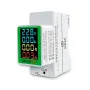 Peacefair® PZEM-008 Din Rail Electricity Digital Power Energy Meter Watt Kwh Wattmeter Monitor Ammeter Voltmeter AC 50-300V 100A