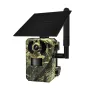 ESCAM QF380 4G 4MP Hunting Camera with Solar Panel PIR Motion Detection Night Vision Two-way Audio IP66 Wireless Wild Animal Monitoring Cameras US Version