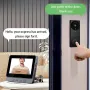 M17S Video Doorbell 4.3\ Screen Infrared Night Vision Two-Way Audio 256GB Support Wireless Home Security Camera