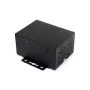 Industrial Metal Case for Raspberry Pi 5/5B Large Space Protective Enclosure Compatible with Expansion Board Enhanced Connectivity Ventilation Slots Wall Mount DIN Rail Mount