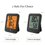 Medidor de temperatura e umidade digital MC40 para ambientes internos com suporte magnético, monitor portátil de temperatura para casa e escritório, termômetro e higrômetro