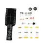 HU-074 DIY Metal Detector Kit PCB Board LED Flash Alert Buzzer Alarm Adjustable Sensitivity 3-5V Educational Electronics Soldering Project