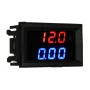 Geekcreit® Mini Digital Voltmeter Ammeter DC 100V 10A Voltmeter Current Meter Tester Blue+Red Dual LED Display