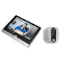 C85 Tuya Smart WiFi Video Doorbell 1080P Peephole Camera with 4.3 inch Display Support PIR Motion Detection Two-way Audio Home Security Door Bell