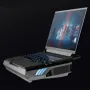 Flydigi BS1 Supercharged Cooling Fan Wind-Pressure Closed-Loop Turbo-Fan Dual Noise Reduction Intelligent Temperature Control 3-Angle Adjustable RGB Laptop Cooling Stand Low Noise Wide Compatibility