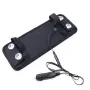 5W 18V DC Output Monocrystalline Solar Panel Charger with Car Lighter Plug + Battery Charging Clip Cable