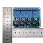 5pcs 5V 4 Channel Relay Module PIC ARM DSP AVR MSP430 Blue Geekcreit for Arduino - products that work with official Arduino boards
