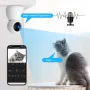 Telecamera di sorveglianza 1080P Telecamera WIFI Telecamera di sicurezza domestica Telecamera interna WIFI Baby monitor Audio Video Controllo APP