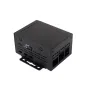 Industrial Metal Case for Raspberry Pi 5/5B Large Space Protective Enclosure Compatible with Expansion Board Enhanced Connectivity Ventilation Slots Wall Mount DIN Rail Mount