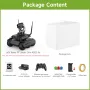 Jetson Orin Nano UGV Rover ROS2 6 Wheels 4WD Open Source AI Robot with Dual Controllers Gimbal 360° Flexible For Jetson Orin Series Board