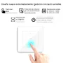 Interruptor de cortina inteligente MoesHouse Tuya WiFi com painel de toque para cortinas motorizadas e persianas de rolo, controle de voz com aplicativo Smart Life Alexa Google