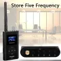 Retekes FT11 FM Transmitter Microphones Wireless MIC Transmitter for Church Tour Guide Meeting Support AUX TF Card