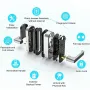 Smart Fingerprint Door Lock App Remote Control Keyless WIFI Digital Touchscreen Lock NFC IP67 Waterproof with 2 IC Cards 2 Keys Support USB Emergency Battery Open the Door