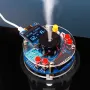 USB 5V Humidifier DIY Kit Real-Time Temp and Humidity Display OLED Screen Timer Function Portable Compact Design