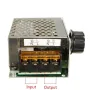 3 st AC 220V 4000W SCR Spänningsregulator Dimmer Elektronisk Motorhastighetsregulator