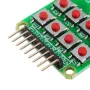 Arduino용 마이크로 스위치 2x4 매트릭스 키보드 8비트 키보드 외부 키보드 확장 보드 모듈 Geekcreit - 공식 Arduino 보드와 호환되는 제품