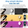 Tuya Zigbee3.0 Wireless Smart Home Scene Switch 4 Gang 12 Scene Touch Light Switch Remote Control Smart Life App