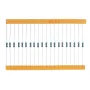 2600pcs 130 Values 1/4W 0.25W 1% Metal Film Resistors Assorted Pack Kit Set Lot Resistors Assortment Kits Fixed Resistor
