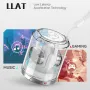 EDIFIER HECATE AIR2 Air Conduction Oordopjes Bluetooth-oortelefoon 14,2 mm bewegende spoel Malleus-algoritme AI-oproepruisonderdrukking 28 uur batterijduur Lage gamevertraging Open-ear draadloze headsets