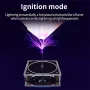 Müzik Tesla Bobini Bluetooth/AUX Çift Modlu Müzik Kutusu 48V Giriş Şeffaf Akrilik Yapay Aydınlatmalar Dokunulabilen Bilim Deneyleri Ses Girişi