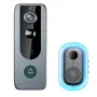 M20 1080P Tuya WiFi Video Doorbell 155° Wide Viewing Intelligent Night Vision 2-way Audio IP65 Waterproof APP Remote Monitoring HD Visual Door Bell Supports PIR 4000mAh Battery