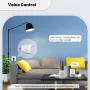 MOES Tuya Smart Matter Plug WiFi Socket 16A Outlet Power Monitor Пульт дистанционного управления Голосовое управление Работа с Alexa Google Assistant