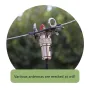 Mini AT-DPs Adapter Board Outdoor Antenna Kit 8x3x5cm High-Strength Fiber 300W GB 304 Stainless Steel Quick Installation for Shortwave Radio