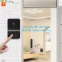 Akıllı Video Kapı Zili Görsel Kapı Zili Kamera WiFi Tuya Akıllı Kablosuz Kapı Zili Zil APP İki Yönlü Sesli Arama Güvenlik Alarmıyla Çalışır