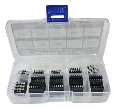48PCS 6 স্পেসিফিকেশন IC 74LS02 74LS00 ইন্টিগ্রেটেড সার্কিট চিপ কিট DIP সিঙ্গেল প্রিসিশন টাইমার