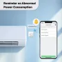 MOES Tuya Smart Matter Plug WiFi Socket 16A Outlet Power Monitor Пульт дистанционного управления Голосовое управление Работа с Alexa Google Assistant