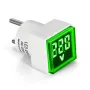 1PC EU Plug LED Digital Voltmeter Ammeter Voltage Current Tester Monitor Electrical Meter Indicator for Home Appliances