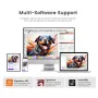 Algolaser Alphas MK2 20W Laser Engraver Diode Laser 20000mm/min Smart Touchscreen 32GB Storage Multi-Software Support