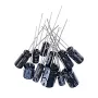 120PCS 12 Values 0.22UF-470UF In-line Electrolytic Capacitor Assortment Kit