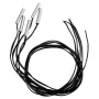 50pcs 10KOhm 1% 3435 0.5M NTC Thermistor Accuracy Temperature Sensor Cable Cylinder Probe High Sensitivity Temperature Sensor Wire