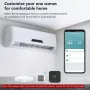 Tuya bluetooth Smart LCD Screen Digital Thermometer Temperature Humidity Sensor Moisture Meter App Remote Control