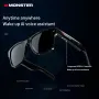 Monster S01 Smart Glasses Headset Wireless bluetooth Sunglasses 16mm Unit Low Delay Touch Sensitive Anti-glare Dual Mode Smart Audio Glasses