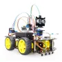 TSCINBUNY Automation Smart Robot Car Kit for Arduino Programming with Ultrasonic and Infrared Sensors Line Tracking Obstacle Avoidance DIY Educational STEM Kit