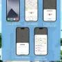جهاز تتبع GPS صغير يعمل بتقنية البلوتوث، علامة ذكية تعمل مع تطبيق Apple Find My APP، محدد موقع ITag، علامات هوائية، محدد مفاتيح الحيوانات الأليفة لنظام iOS