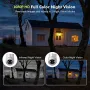 Solar Wifi IP Camera Outdoor 1080P HD Wireless Security Surveillance Color Night Vision Two-Way Audio Solar Powered IP66 Waterproof Motion Alerts
