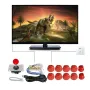Console arcade retrò con joystick a bilanciere USB, controller di combattimento cablato, stazione arcade per PS4, PS3, Switch
