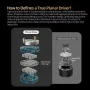 KZ-PRX Wired Ergonomic Earphone In-ear Monitor Earbuds HiFi Bass Planars Driver Music Headphones Sports Headset Custom Gaming Earphones