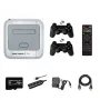 Super Console X Pro Amlogic S905X Trådlös TV-spelkonsol 64 GB 128 GB 50 000+ spelspelare TV-box 4K HD för PSP PS1 N64 NES Atatri GB Support APP-nedladdning